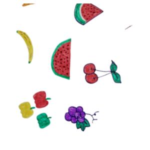 The Tropical Touch - Unisex V-Neck T-shirt Design