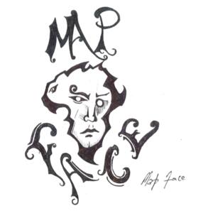 MapFace - Unisex Hoodie  Design