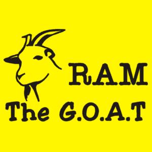 RAM The G.O.A.T - Unisex Short-sleeve T-shirt - 180g Design