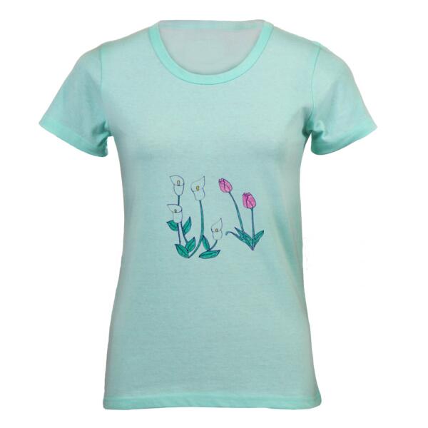 Blooming blends - Ladies Short-sleeve T-shirt  Thumbnail