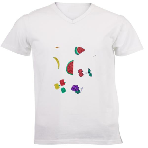 The Tropical Touch - Unisex V-Neck T-shirt Thumbnail