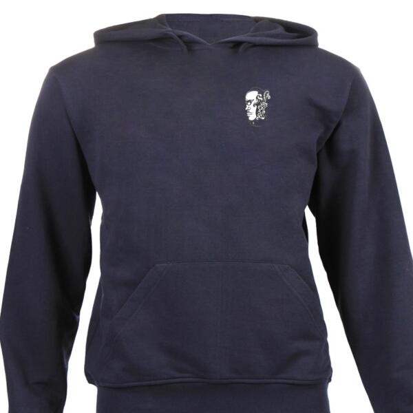 Map Face Skull - Unisex Hoodie  Thumbnail