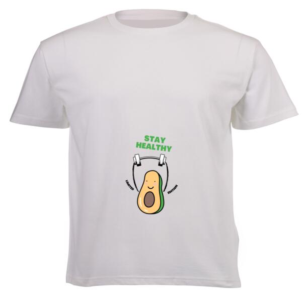 99% Healthy - Unisex Short-sleeve T-shirt - 180g Thumbnail